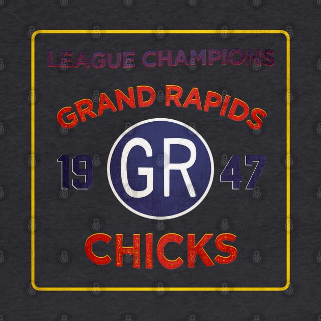 Grand Rapids Chicks • 1957 League Champions • Grand Rapids, Michigan by The MKE Rhine Maiden